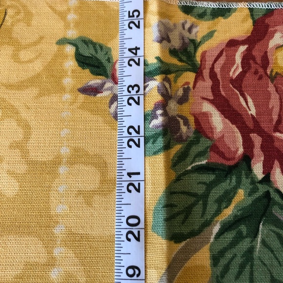Designer Fabric Sample/Nina Campbell for Osborne & Little/Linen & Cotton/26”x26” - Picture 4 of 9